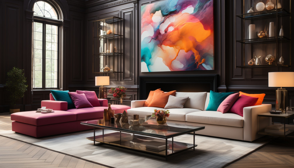 Comment utiliser l'art pour influencer votre décoration intérieure